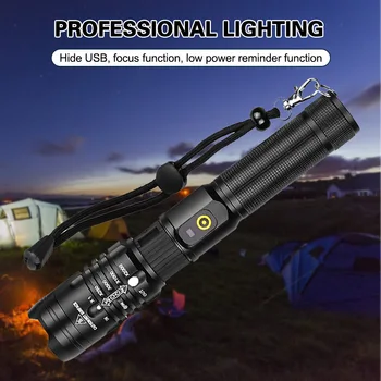 Aluminum zoom flashlight retractable focus USB interface charging with power display linternas led recargable de alta potencia
Aluminum zoom flashlight retractable focus USB interface charging with power display linternas led recargable de alta potencia