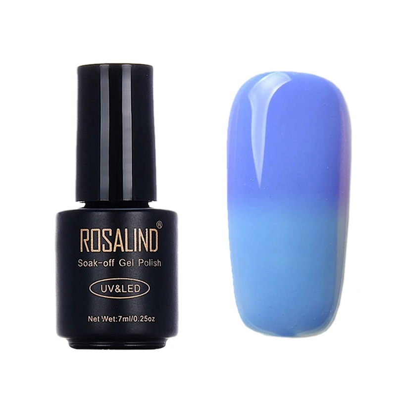 Rosalind Gel 1S Black Bottle 7ML Temperature Changing Chameleon Gel Nail Polish Nail Led Soak-Off Thermo 03
Rosalind Gel 1S Black Bottle 7ML Temperature Changing Chameleon Gel Nail Polish Nail Led Soak-Off Thermo 03
