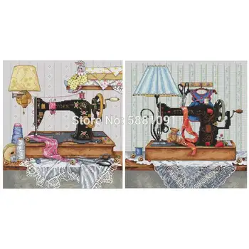 Sewing machine patterns Counted Cross Stitch 11CT 14CT 18CT DIY Chinese Cross Stitch Kits Embroidery Needlework Sets home decor 
Sewing machine patterns Counted Cross Stitch 11CT 14CT 18CT DIY Chinese Cross Stitch Kits Embroidery Needlework Sets home decor