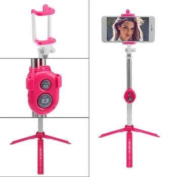 Wireless BT 4.0 Selfie Stick Remote Shutter Handheld Cellphone Selfie Stick Monopod Tripod Holder for IOS Android Smartphones
Wireless BT 4.0 Selfie Stick Remote Shutter Handheld Cellphone Selfie Stick Monopod Tripod Holder for IOS Android Smartphones