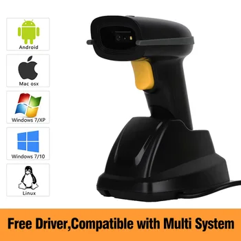 Handheld Wireless Mini 1D 2D Barcode Bluetooth Scanner QR Bar Code Reader 2.4G USB Wired scan with stand for IOS Android IPAD
Handheld Wireless Mini 1D 2D Barcode Bluetooth Scanner QR Bar Code Reader 2.4G USB Wired scan with stand for IOS Android IPAD
