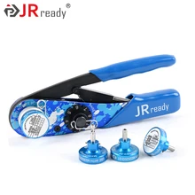 JRready M22520/2-01 Crimping Tool Kit ST2140 NEW-AS2 Crimper K Series Positioner Electrical Terminal M38999 Connector 20-32AWG
JRready M22520/2-01 Crimping Tool Kit ST2140 NEW-AS2 Crimper K Series Positioner Electrical Terminal M38999 Connector 20-32AWG