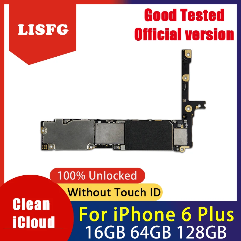 For iPhone 6 Plus 5.5inch Motherboard Unlocked Mainboard Without Touch ID Full Function 100% Original IOS Installed Logic Board
For iPhone 6 Plus 5.5inch Motherboard Unlocked Mainboard Without Touch ID Full Function 100% Original IOS Installed Logic Board