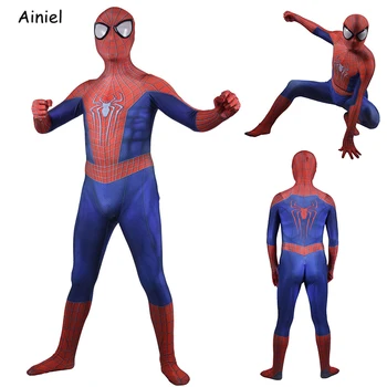 Cosplay Costume The Amazing Spider Red Blue Zentai Lycra Bodysuit Suit Jumpsuit Halloween Kids Adult
Cosplay Costume The Amazing Spider Red Blue Zentai Lycra Bodysuit Suit Jumpsuit Halloween Kids Adult