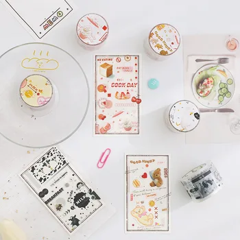BAHAMUT Fog Surface Pet Tape Summer Day Cicadas Series Fresh and Lovely Hand Account DIY Material Stickers 6
BAHAMUT Fog Surface Pet Tape Summer Day Cicadas Series Fresh and Lovely Hand Account DIY Material Stickers 6