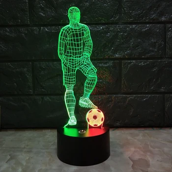 Football Kick-Off LED3D Night Light Creative Colorful Touch-Charging Stereo Vision Light Gift Atmosphere Light
Football Kick-Off LED3D Night Light Creative Colorful Touch-Charging Stereo Vision Light Gift Atmosphere Light