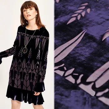 65*114cm/piece Purple geometry burnt-out cotton silk fabric for dress tissu bazin riche getzner telas patchwork algodon tecido
65*114cm/piece Purple geometry burnt-out cotton silk fabric for dress tissu bazin riche getzner telas patchwork algodon tecido