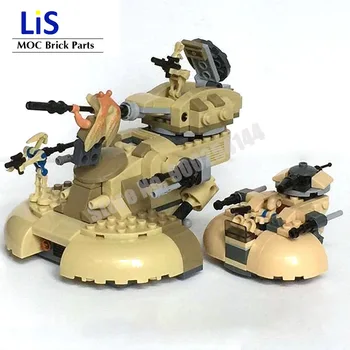 In Stock MOC AAT Tanks Building Blocks Bricks Star Sapce Wars Battle Pilot Droid Figures model Toys DIY gifts for Children
In Stock MOC AAT Tanks Building Blocks Bricks Star Sapce Wars Battle Pilot Droid Figures model Toys DIY gifts for Children
