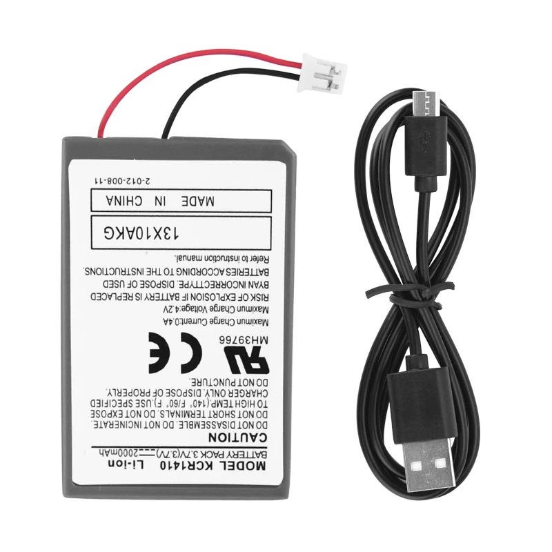 2pc 2000mAh Replacement Battery for PS4 Controller Wireless Gamepad Backup Bateria for Playstation 4 Game Console with USB Cable
2pc 2000mAh Replacement Battery for PS4 Controller Wireless Gamepad Backup Bateria for Playstation 4 Game Console with USB Cable