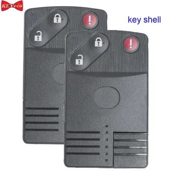 KEYECU 2pcs for Mazda 5 6 CX-7 CX-9 MX-5 Miata RX-8 Remote Car Control Key Shell Case Fob Cover Housing 3Btn With Uncut Blade
KEYECU 2pcs for Mazda 5 6 CX-7 CX-9 MX-5 Miata RX-8 Remote Car Control Key Shell Case Fob Cover Housing 3Btn With Uncut Blade