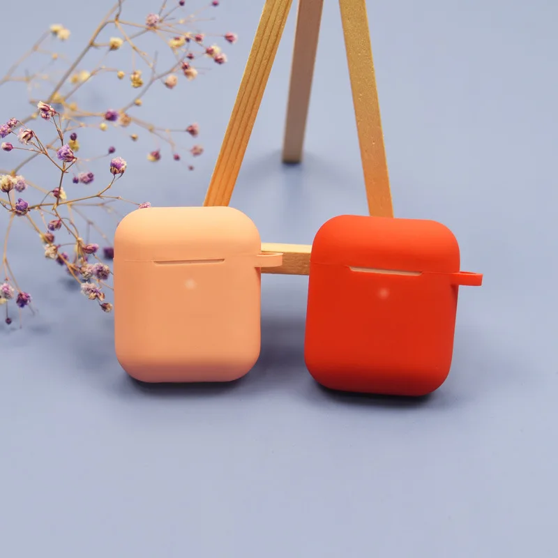 For Apple Airpods Case Silicone Bluetooth Wireless Earphone Case Fall-Proof Water Proof Sugar Color Headphone Case Protector
For Apple Airpods Case Silicone Bluetooth Wireless Earphone Case Fall-Proof Water Proof Sugar Color Headphone Case Protector