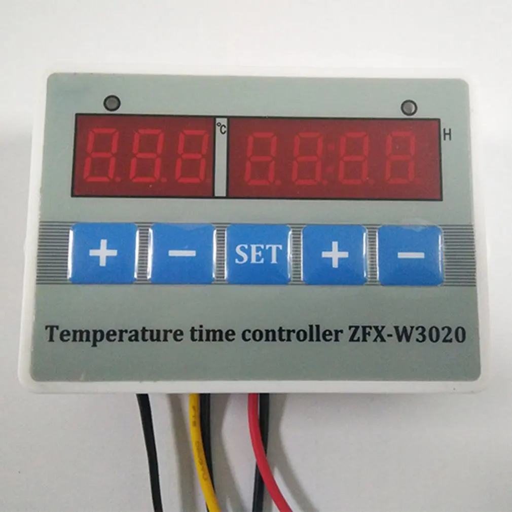 12/ V DC -50/ / 110/ /°C con sonda sensore impermeabile 1 W1209/ LED digitale termostato regolatore di temperatura controllo della temperatura interruttore modulo Blue