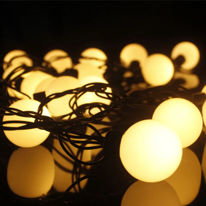 LED Colored Lamp Flashing Light String Lights 4 Centimeters 4CM Large round Ball Double Flash Christmas Wedding Bar Holiday Deco
LED Colored Lamp Flashing Light String Lights 4 Centimeters 4CM Large round Ball Double Flash Christmas Wedding Bar Holiday Deco
