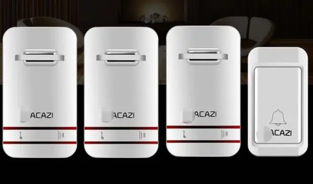 Smart self-generating doorbell home wireless pager wireless doorbell dingdong doorbell one drag three
Smart self-generating doorbell home wireless pager wireless doorbell dingdong doorbell one drag three