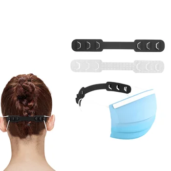 2 Pcs TPU Soft Face Mask Hooks Buckle Black/transparent Mask Extension Clasp Adjustable Lengthened Mask Rope Prevent Ear-pulling
2 Pcs TPU Soft Face Mask Hooks Buckle Black/transparent Mask Extension Clasp Adjustable Lengthened Mask Rope Prevent Ear-pulling