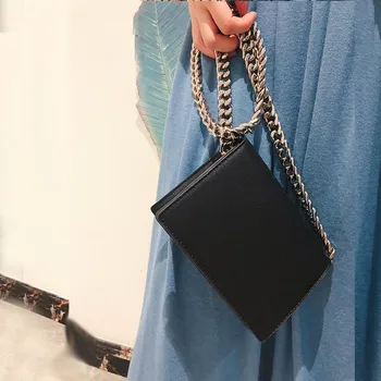 Fashion Solid Color Thick Chain Small Flap Bags PU Leather Women Handbags Casual Chain Crossbody Bags Totes Bag Lady Handbags
Fashion Solid Color Thick Chain Small Flap Bags PU Leather Women Handbags Casual Chain Crossbody Bags Totes Bag Lady Handbags