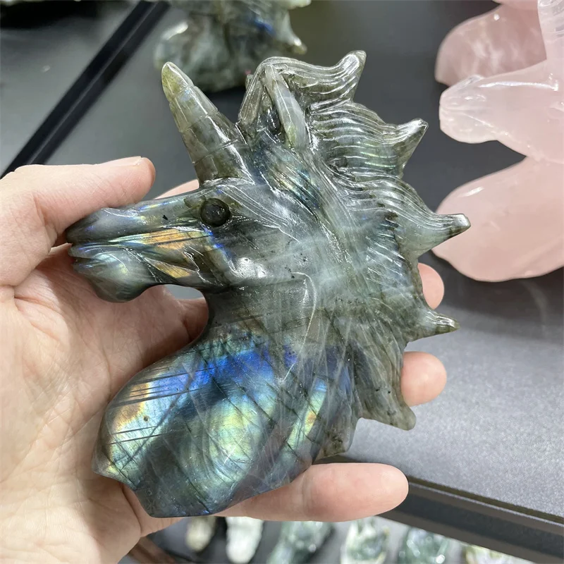 Natural Labradorite Unicorn Heals Spiritual Home Decorative Energy Crystals And Stones Healing Room Decor
Natural Labradorite Unicorn Heals Spiritual Home Decorative Energy Crystals And Stones Healing Room Decor