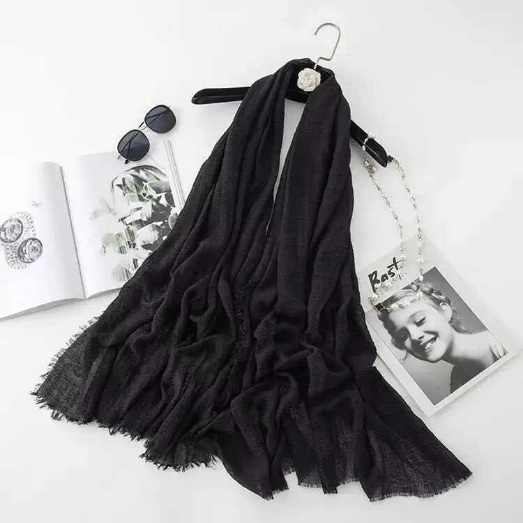 large solid women scarf Cotton linen scarves female shawls cover-ups wraps Muslim kerchief coverchief headcloth ladies muffler
large solid women scarf Cotton linen scarves female shawls cover-ups wraps Muslim kerchief coverchief headcloth ladies muffler