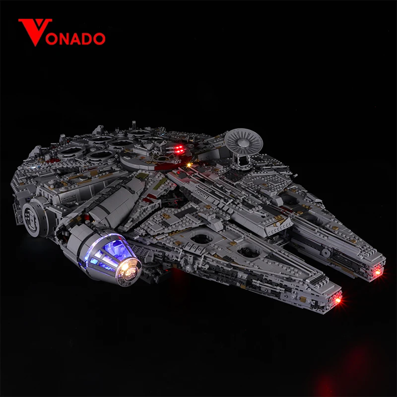Led light kit Compatible for 75192 05132 Building Blocks Model Toys (only Light+Battery Box)
Led light kit Compatible for 75192 05132 Building Blocks Model Toys (only Light+Battery Box)