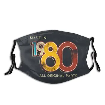 Made In 1980 40th Birthday Adult Reusable Face Mask Print Dustproof Mask Protection Mask Respirator Mouth Muffle
Made In 1980 40th Birthday Adult Reusable Face Mask Print Dustproof Mask Protection Mask Respirator Mouth Muffle