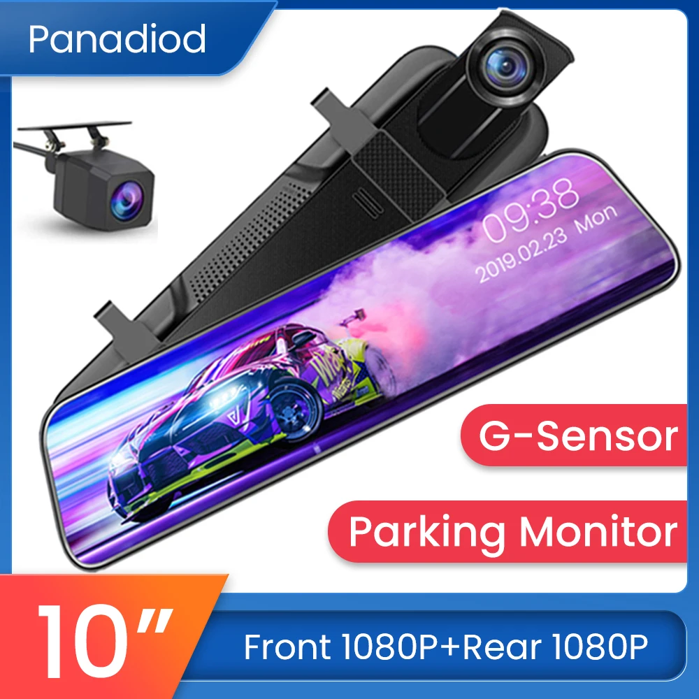10-inch Car DVR Touch Screen 1080P stream media Dash camera Dual Lens Video Recorder Rearview mirror FHD Backup camera
10-inch Car DVR Touch Screen 1080P stream media Dash camera Dual Lens Video Recorder Rearview mirror FHD Backup camera