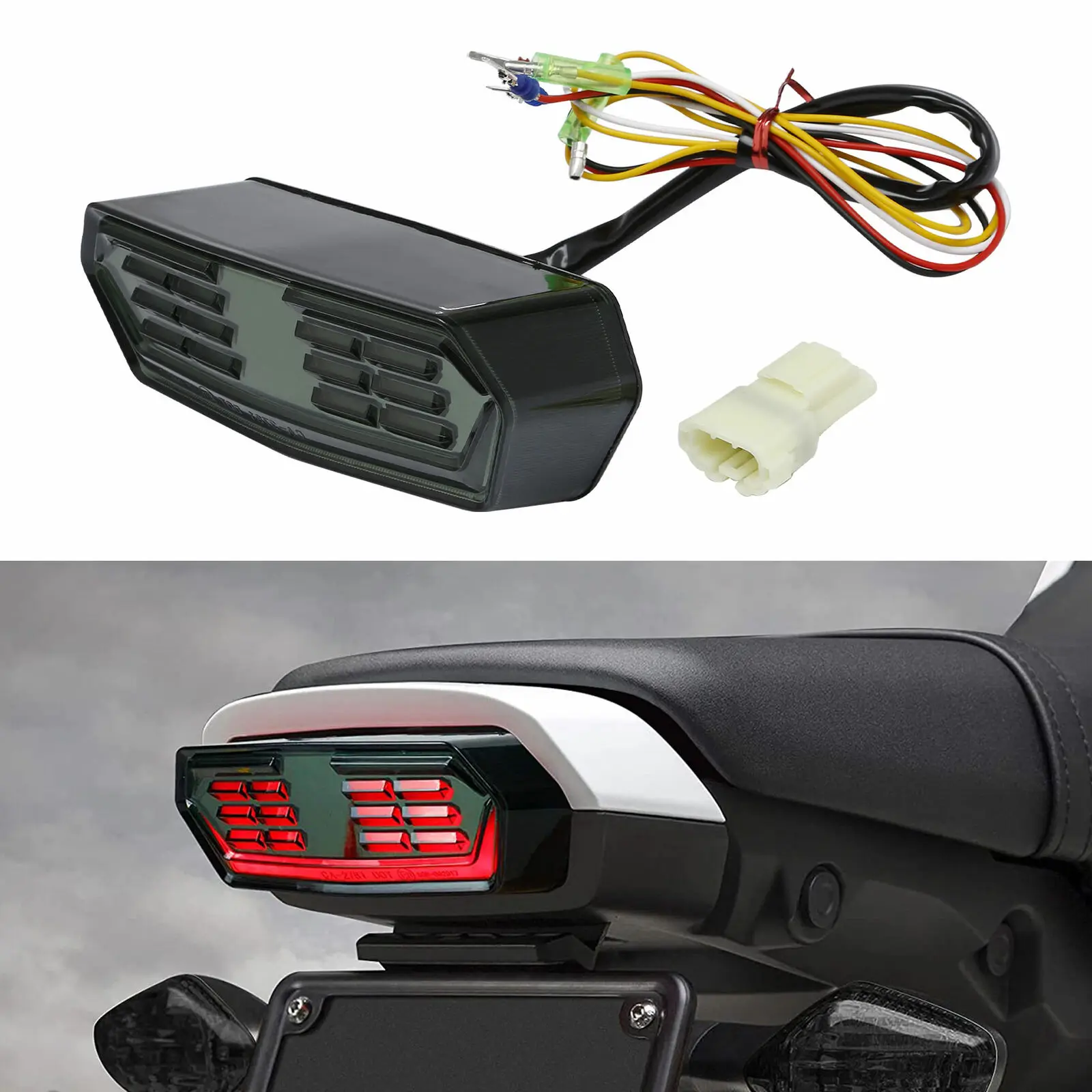 Motorcycle LED Integrated Tail Light For Honda CTX700N DCT 2015-2016 CBR650F 2014-2016
Motorcycle LED Integrated Tail Light For Honda CTX700N DCT 2015-2016 CBR650F 2014-2016