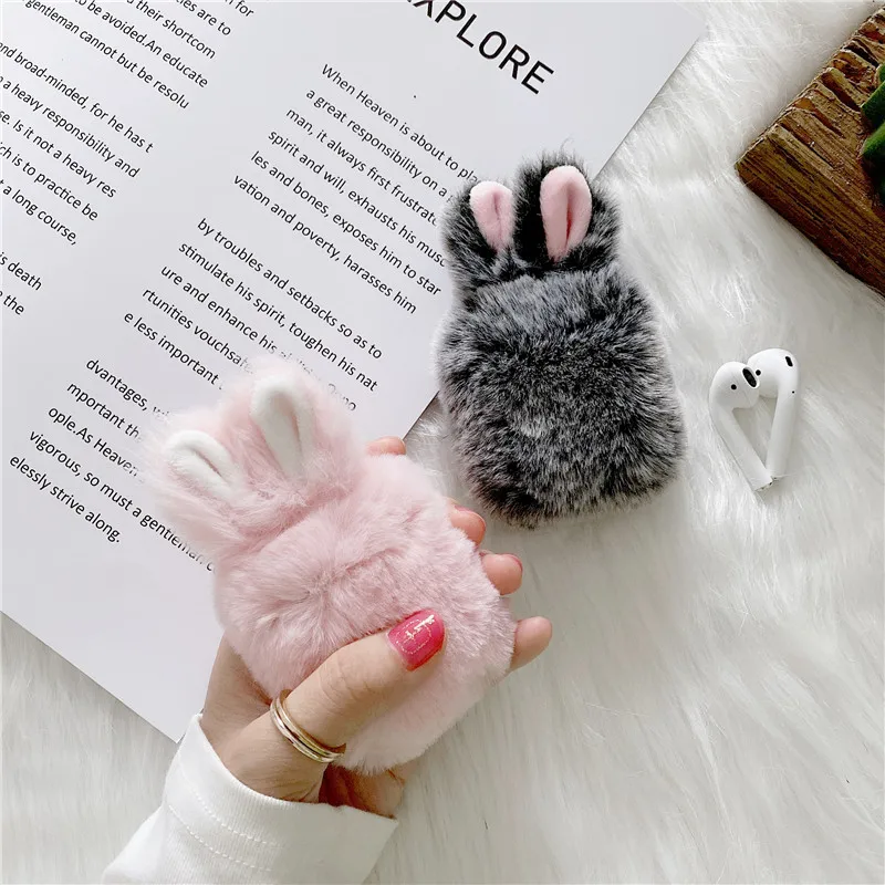 3D Cute Rabbit For Funda Airpods Pro Case Headphone Accessories Skin Protection Hard Case for Air Pods 2 1 Earpods Airpots Cover
3D Cute Rabbit For Funda Airpods Pro Case Headphone Accessories Skin Protection Hard Case for Air Pods 2 1 Earpods Airpots Cover
