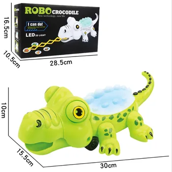 Remote Control Electric Crocodile Toy With Light Sound 2.4G Wireless RC Predator Educational Toy For Kids Xmas Gift
Remote Control Electric Crocodile Toy With Light Sound 2.4G Wireless RC Predator Educational Toy For Kids Xmas Gift