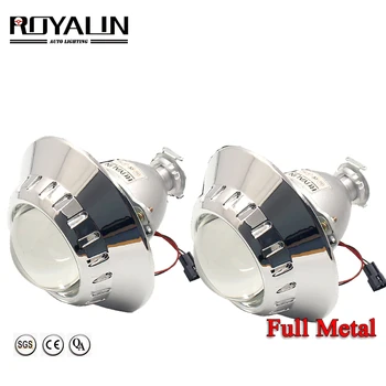 ROYALIN Full Metal HID Bi-xenon Headlight Projector Lens W/ E46-R Extended Mask For BMW M3 E90/E91/E92/E93 H1 H4 H7 Car-Styling
ROYALIN Full Metal HID Bi-xenon Headlight Projector Lens W/ E46-R Extended Mask For BMW M3 E90/E91/E92/E93 H1 H4 H7 Car-Styling