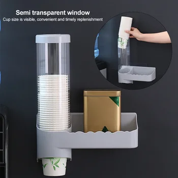 Disposable Cup Dispenser Space Saving Kitchen Anti Dust ABS Water Cooler Pull Type With Storage Holder Wall Mounted Hospital
Disposable Cup Dispenser Space Saving Kitchen Anti Dust ABS Water Cooler Pull Type With Storage Holder Wall Mounted Hospital