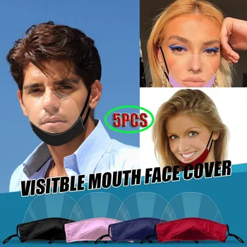 Face Mask Mascarilla Adult Man Women 5pc Mini Shield Washable Reusable Mask Transparent Visual Mask Skin Care Mascarillas
Face Mask Mascarilla Adult Man Women 5pc Mini Shield Washable Reusable Mask Transparent Visual Mask Skin Care Mascarillas