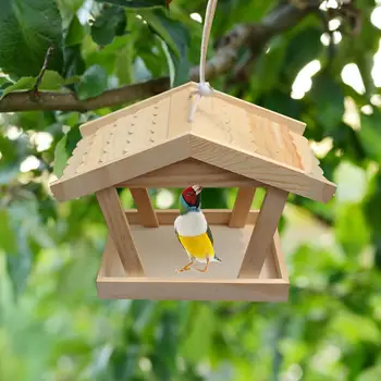 Large Bird Feeder Natural Wooden Dumpling Bird House Tiger Skin Pearl Parrot Birdhouse Courtyard Outdoor Residence
Large Bird Feeder Natural Wooden Dumpling Bird House Tiger Skin Pearl Parrot Birdhouse Courtyard Outdoor Residence