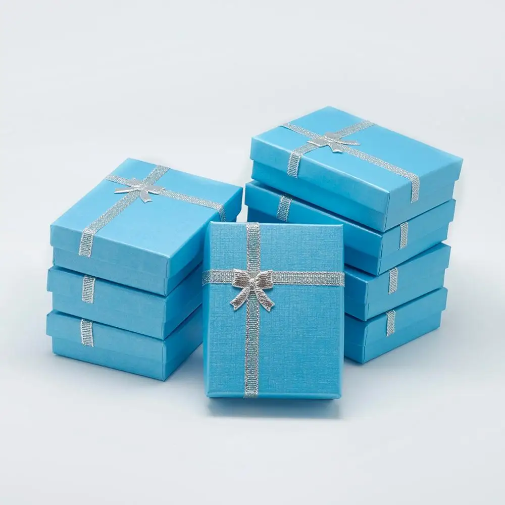 12pcs Cardboard Pendant Necklaces Boxes for Valentines Day Presents Packages with Bowknot, Size: about 9x7x3cm
12pcs Cardboard Pendant Necklaces Boxes for Valentines Day Presents Packages with Bowknot, Size: about 9x7x3cm