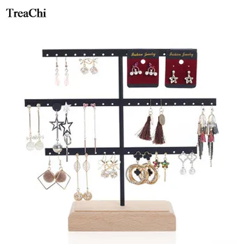 Three-layer Solid Wood Jewelry Earring Rack Tree Dangle Earrings Holder Ear Nail Rack Display Jewelry Display Props
Three-layer Solid Wood Jewelry Earring Rack Tree Dangle Earrings Holder Ear Nail Rack Display Jewelry Display Props