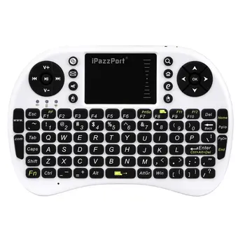 iPazzPort KP21 Wireless Touchpad And Keyboard Handhold Full Size For Desktop Laptop With Receiver English version
iPazzPort KP21 Wireless Touchpad And Keyboard Handhold Full Size For Desktop Laptop With Receiver English version
