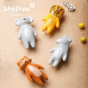 Animal Ceramic Handle Knobs cute Drawer Cabinet Knobs Children's Room Furniture Decorative Handle with screws 
Animal Ceramic Handle Knobs cute Drawer Cabinet Knobs Children's Room Furniture Decorative Handle with screws