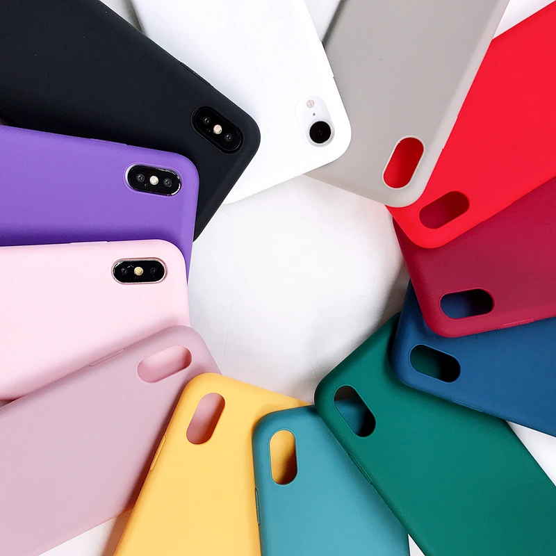 Luxury Thin Soft Color Phone Case for IPhone 7 8 7plus 8plus 6 6s Plus IPhone X Xs 11 Pro Max XR Case Silicone Backfor Cover
Luxury Thin Soft Color Phone Case for IPhone 7 8 7plus 8plus 6 6s Plus IPhone X Xs 11 Pro Max XR Case Silicone Backfor Cover