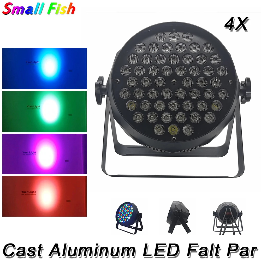 4Pcs/Lot DMX512 Waterproof 54X3W Cast Aluminum Falt Par Light Christmas Wedding Banquet Effect Light DJ Disco Bar Stage lights
4Pcs/Lot DMX512 Waterproof 54X3W Cast Aluminum Falt Par Light Christmas Wedding Banquet Effect Light DJ Disco Bar Stage lights