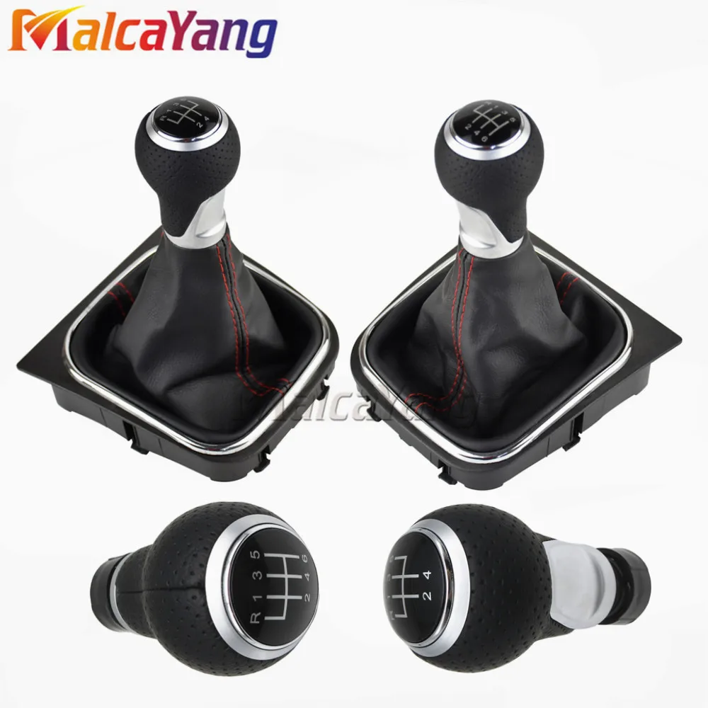 Car Shift Level Adapter Gear Stick Knob 5 6 Speed Leather Boot For V-W Golf 5 MK5 R32 GTD G-TI 2004 2005 2006 2007 2008 2009
Car Shift Level Adapter Gear Stick Knob 5 6 Speed Leather Boot For V-W Golf 5 MK5 R32 GTD G-TI 2004 2005 2006 2007 2008 2009