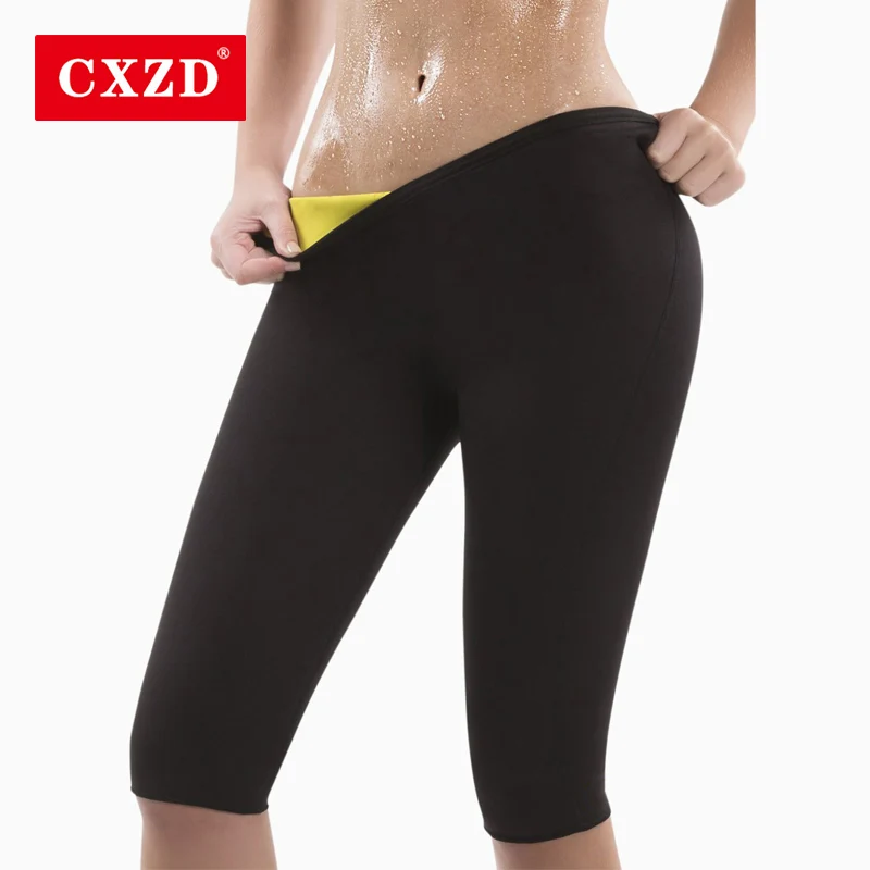 CXZD Women Slimming Pants Thermo Neoprene Sweat Sauna Body Shapers Fitness Stretch Control Panties Burne Waist Slim Pants
CXZD Women Slimming Pants Thermo Neoprene Sweat Sauna Body Shapers Fitness Stretch Control Panties Burne Waist Slim Pants