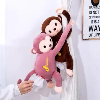 50cm Monkey Doll Children Girls Plush Animals Gift Creative Monkey Hanging Tissue Box Plush Doll Toy Gift Paper Towel Pumping
50cm Monkey Doll Children Girls Plush Animals Gift Creative Monkey Hanging Tissue Box Plush Doll Toy Gift Paper Towel Pumping