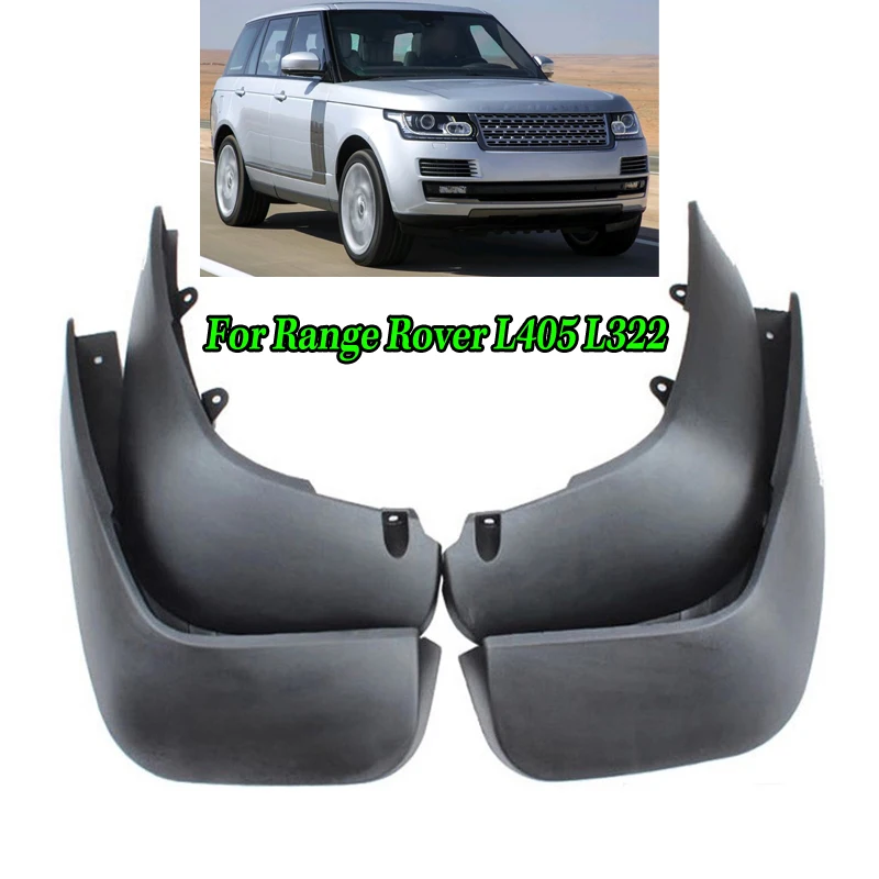 4 шт. Стайлинг автомобиля передние и задние брызговики для Land Rover Range L322 Vogue L405 2006