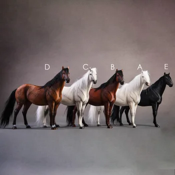 20cm 1/12 Scale Germany Hannover Warm Blooded Model Horse Decoration - White 
20cm 1/12 Scale Germany Hannover Warm Blooded Model Horse Decoration - White
