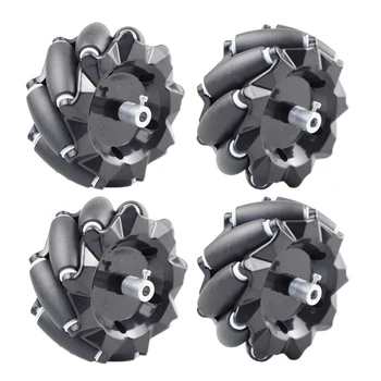 15KG Load 96mm Omni Mecanum Wheel with 4/6mm Couplings for Arduino Raspberry Pi DIY STEM Toy Parts
15KG Load 96mm Omni Mecanum Wheel with 4/6mm Couplings for Arduino Raspberry Pi DIY STEM Toy Parts