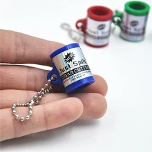 Plastikowa mała mini kieszeń tytoń cigar cutter nożyczki i brelok do kluczy nóż narzędzie fajka przenośna gaśnica(China)