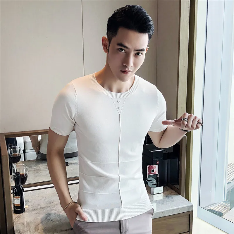 2017 summer sports T-shirt men's short-sleeved tights fitness running training quick-drying elastic breathable
2017 summer sports T-shirt men's short-sleeved tights fitness running training quick-drying elastic breathable