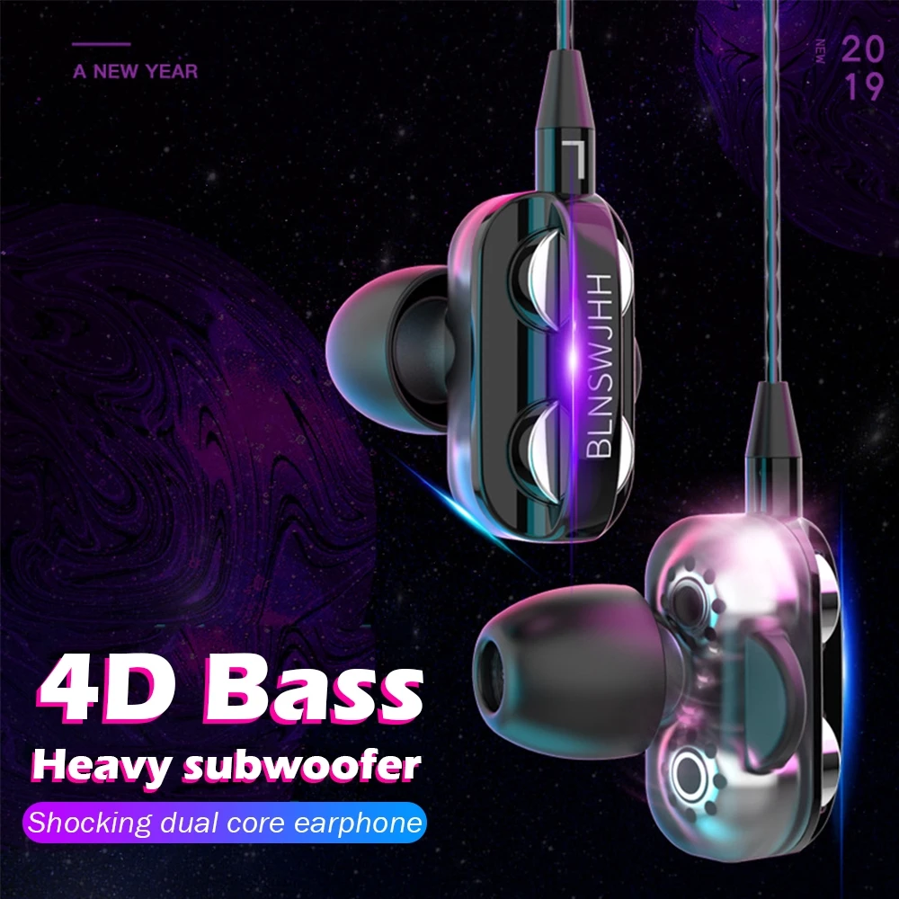 3.5mm In Ear Earphones With Mic Volume Control Wired Headset Gamer For Computer iPhone Samsung Xiaomi Dual Drive Stereo Earbuds
3.5mm In Ear Earphones With Mic Volume Control Wired Headset Gamer For Computer iPhone Samsung Xiaomi Dual Drive Stereo Earbuds