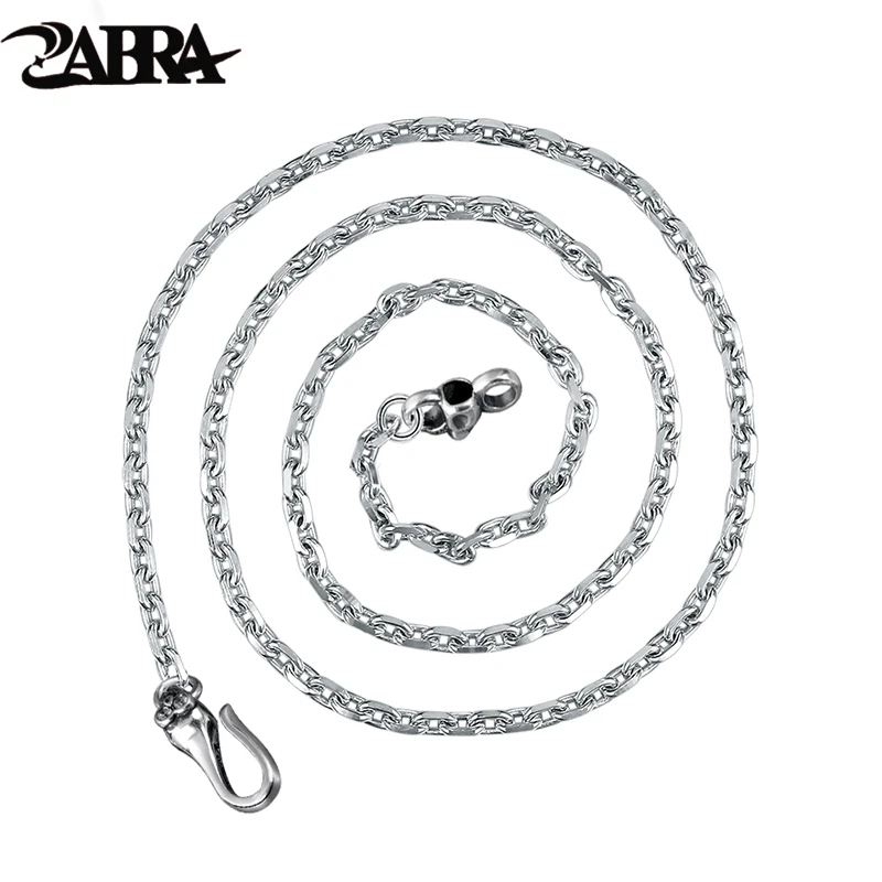 ZABRA 925 Sterling Silver Skull Interface Necklace Thickness 0.4 Cm/0.15 In For Men Women Party Valentine’s Day Hip Hop Jewelry
ZABRA 925 Sterling Silver Skull Interface Necklace Thickness 0.4 Cm/0.15 In For Men Women Party Valentine’s Day Hip Hop Jewelry