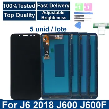 5picec/lot LCD Screen For Samsung Galaxy J6 2018 J600 J600F/DS J600G/DS LCD Display Touch Screen Digitizer+brightness adjustment
5picec/lot LCD Screen For Samsung Galaxy J6 2018 J600 J600F/DS J600G/DS LCD Display Touch Screen Digitizer+brightness adjustment