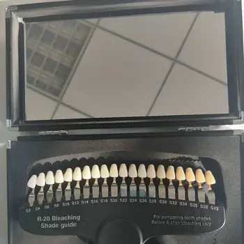 2pc 20 Colors shade guide pretty tooth whitening contrast tool free shipping
2pc 20 Colors shade guide pretty tooth whitening contrast tool free shipping